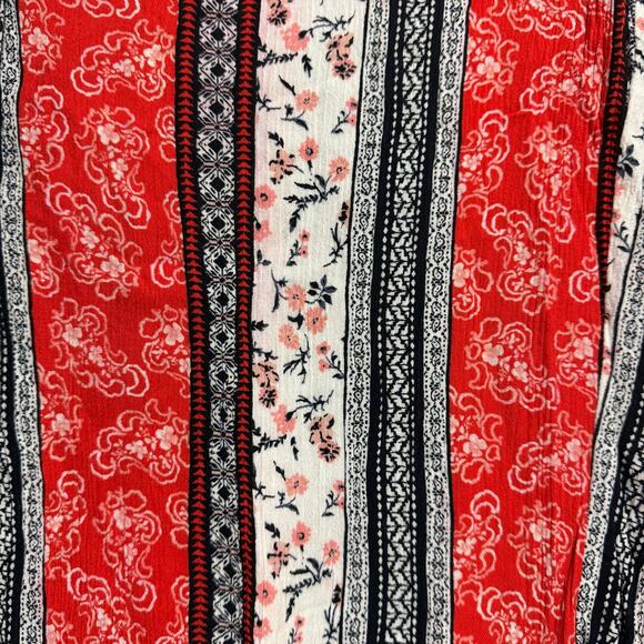 CATO Palazzo Pants Size 26/28 in Red, Blue and White - Picture 6 of 7